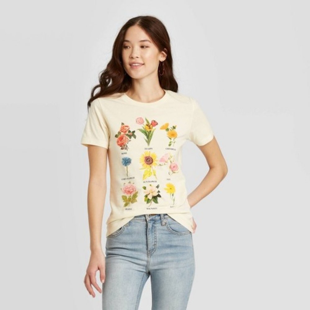 Botanical Flowers Tshirt Target
